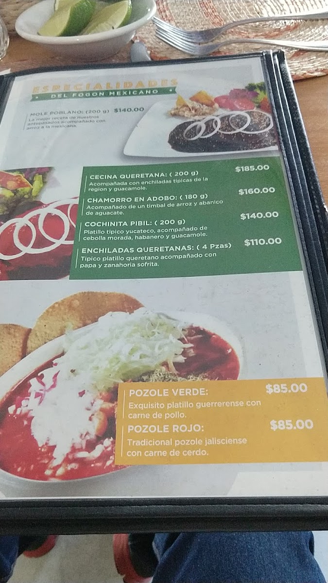 El Fogón Mexicano Menu - Image 3